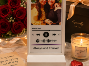 Personalized Spotify Music Frame with Photo | Customized Gift