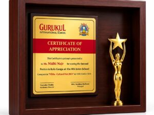 Wooden Star Appreciation Frame