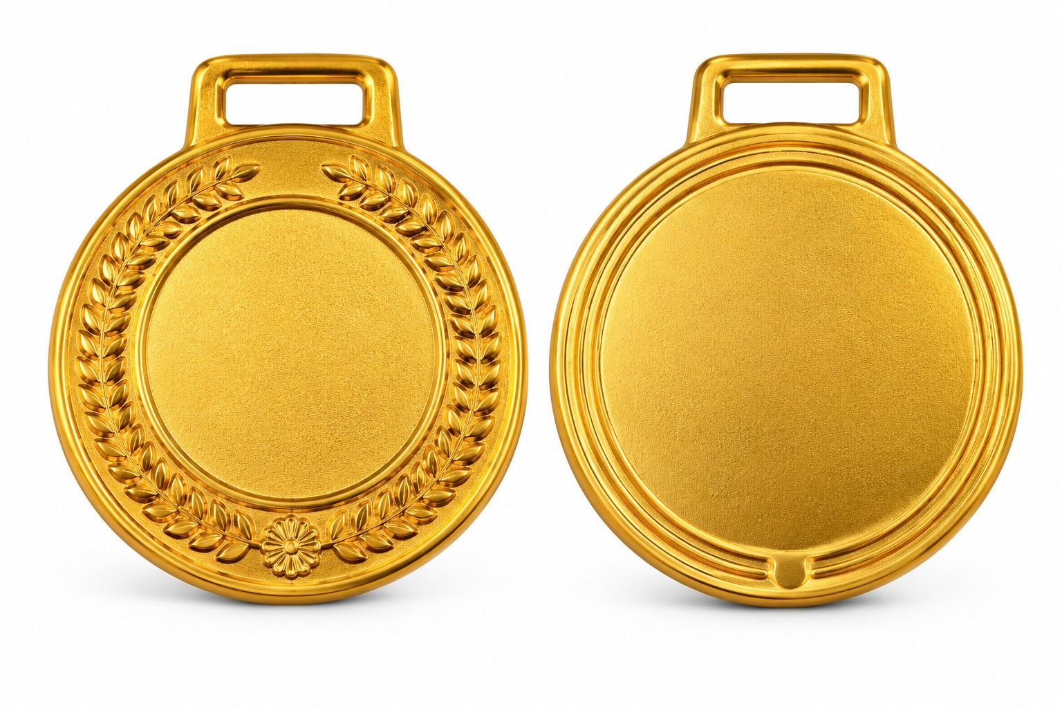 Gold Silver Bronze Sports Medals